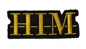 HIM 3.5" Embroidered Patch