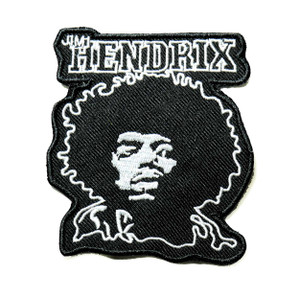 Jimi Hendrix 3" Embroidered Patch