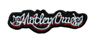 Motley Crue - Logo 4" Embroidered Patch