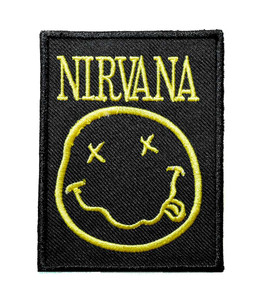 Nirvana - Smiley 3" Embroidered Patch