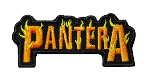 Pantera - Orange Logo 4" Embroidered Patch