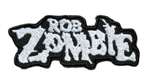 Rob Zombie - Grey Logo 4" Embroidered Patch