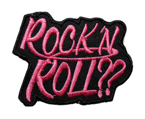 Rock 'N Roll?? 3" Embroidered Patch