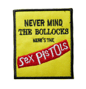 Sex Pistols - Never Mind The Bollocks 2.5" Embroidered Patch