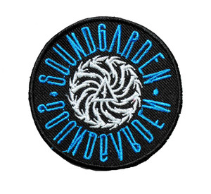 Soundgarden - Blue Crest 2.7" Embroidered Patch
