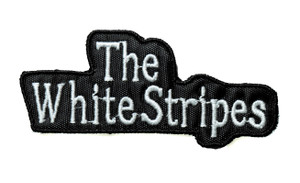 The White Stripes - Logo 4" Embroidered Patch