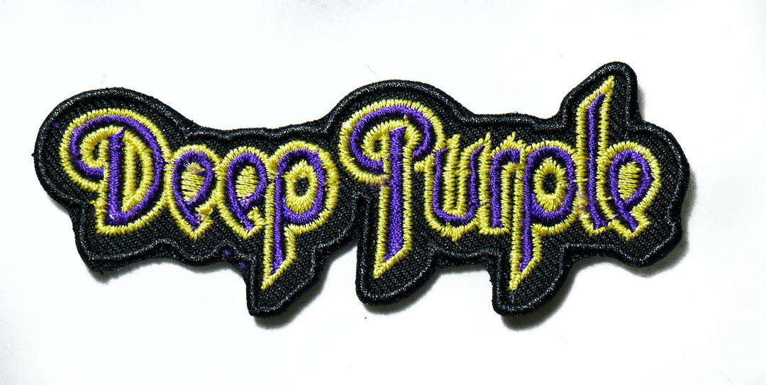 Deep Purple - Logo 4" Embroidered Patch - Nuclear Waste