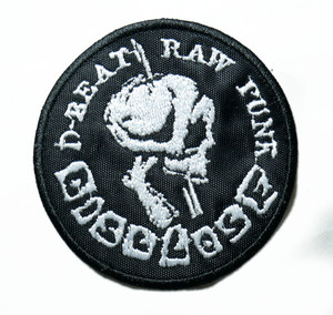 Disclose - D-Beat Raw 3" Embroidered Patch