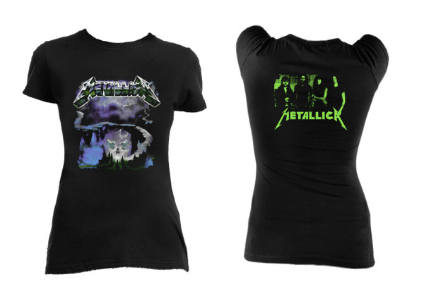  Metallica Ride The Lightning T-Shirt : Clothing, Shoes & Jewelry