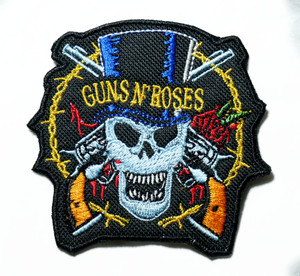 Guns N' Roses - Skull 3" Embroidered Patch