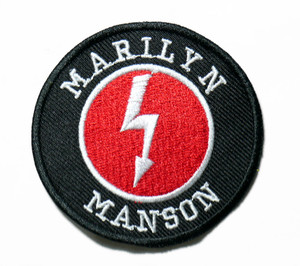 Marilyn Manson - Shock 2.7" Embroidered Patch