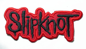 Slipknot - Red Logo 4.5" Embroidered Patch