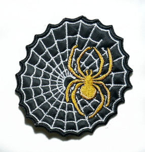 Spiderweb 3" Embroidered Patch