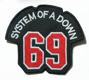 System Of A Down - Logo 3.5" Embroidered Patch