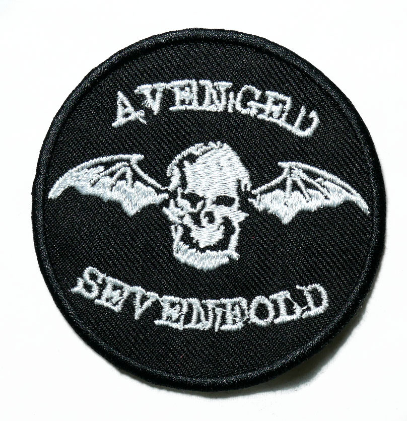M139 Wappenschild Patch Aufnäher Toppa /Neu/ Avenged Sevenfold 8 6 CM 