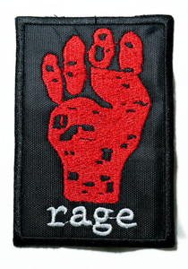 Rage Against The Machine - Red Fist 2.5" Embroidered Patch