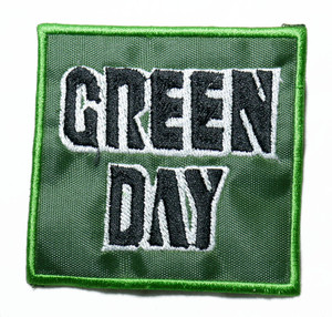 Green Day - Green Logo 3" Embroidered Patch