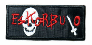 Eskorbuto - Skull Logo 4" Embroidered Patch