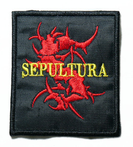 Sepultura - Red Logo 2.5" Embroidered Patch