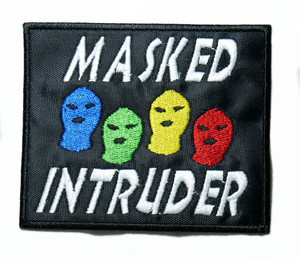 Masked Intruder - Logo 4" Embroidered Patch