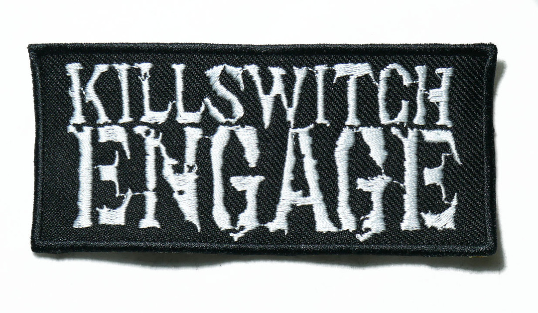 Killswitch Engage Logo 4 Embroidered Patch Nuclear Waste