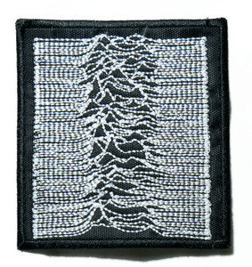 Joy Division - Unknown Pleasures 3" Embroidered Patch