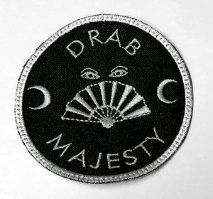 Drab Majesty - Logo 3" Embroidered Patch