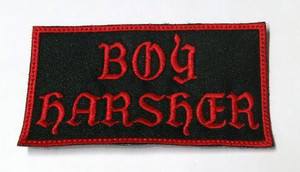 Boy Harsher - Logo 4" Embroidered Patch
