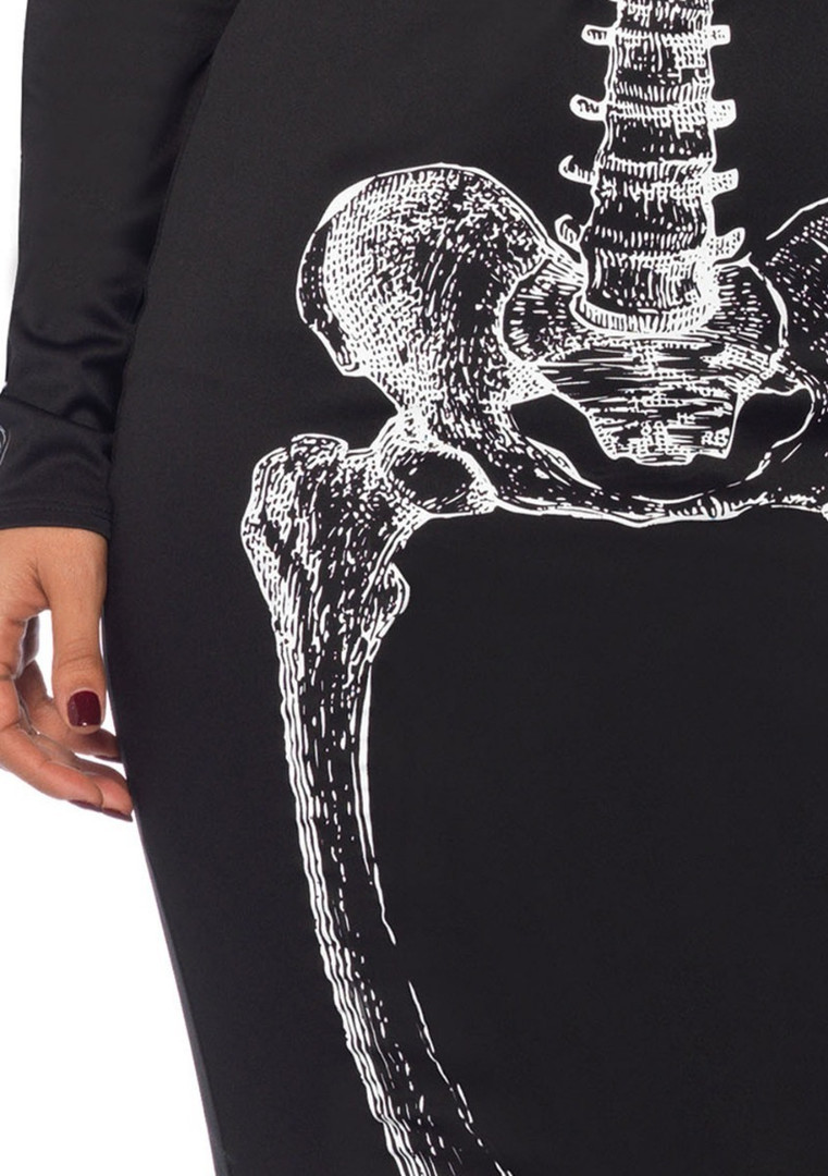 princess polly baby blue dress Skeleton Mini Dress - Day of the Dead - Costume - Women main image 0