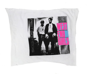 Pet Shop Boys - West End Girls Test Print Backpatch