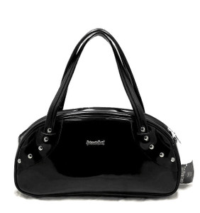 Black Handbag With Stud Detail
