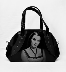 Lily Munster Bowler Handbag 