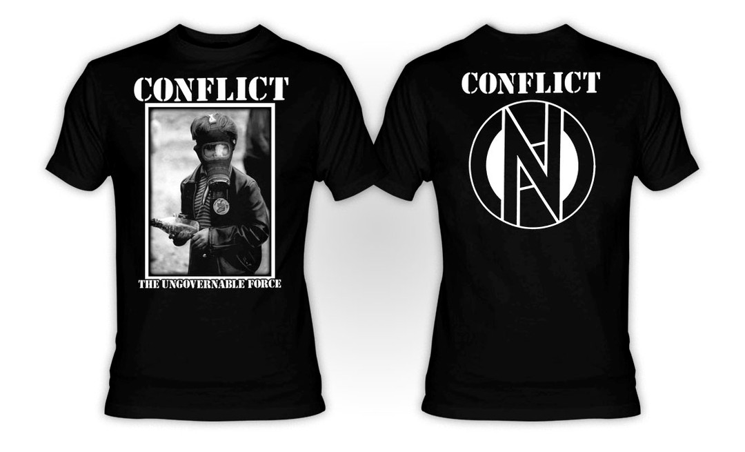 Conflict The Ungovernable Force T Shirt Nuclear Waste