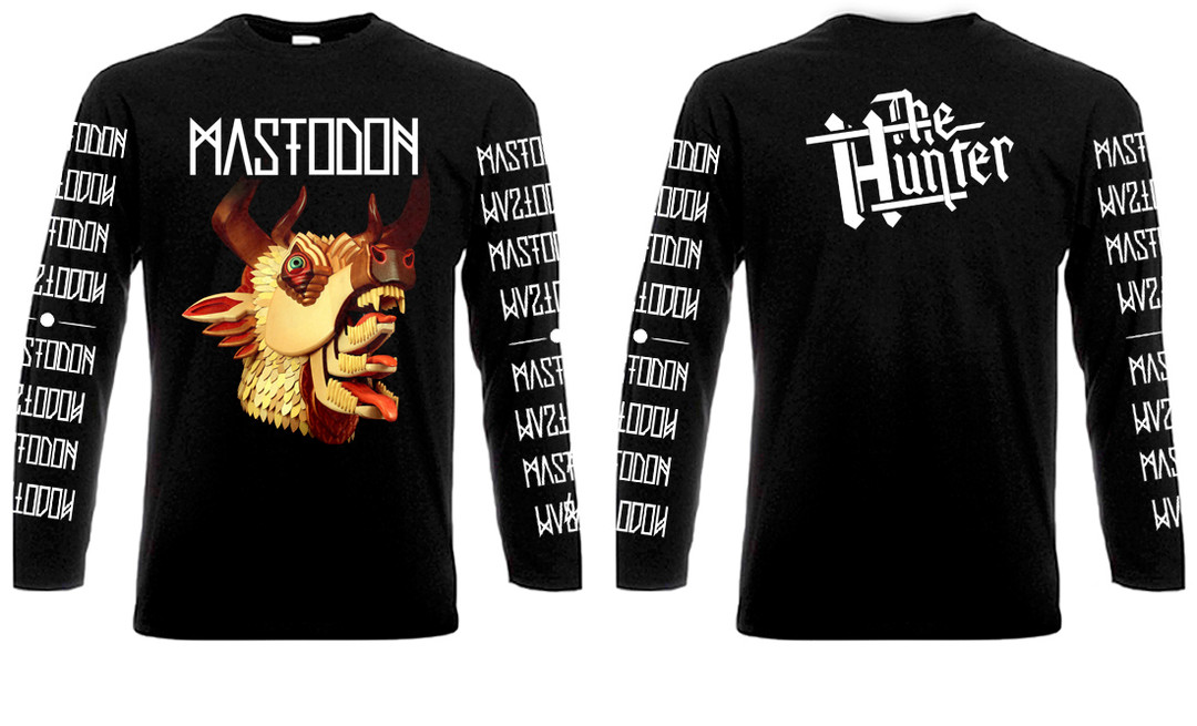Mastodon - The Hunter Long Sleeve T-Shirt - Nuclear Waste