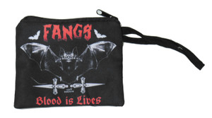 Fangs Blood Is Lives - Coin Purse
