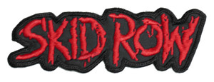 Skid Row 5x2" Embroidered Patch