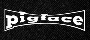 Pigface Logo 5x2.5" Printed Patch