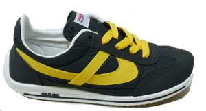 Panam - Black, Yellow Jogger Unisex Sneaker