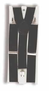 Classic Black Suspenders