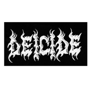 Deicide Logo 6x3" Printed Patch