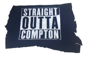 Straight Outta Compton - Logo Test Print Backpatch