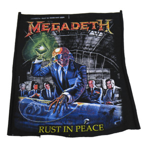 Megadeth - Rust In Peace Test Print Backpatch