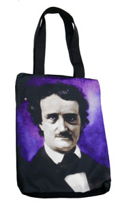 Edgar Allan Poe Shoulder Tote Bag