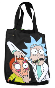 Rick & Morty Shoulder Tote Bag