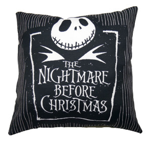 The Nightmare Before Christmas Throw Pillow