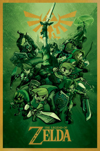 The Legend of Zelda 24x36" Poster