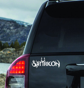 Satyricon - Logo 6x2" Vinyl Cut Sticker