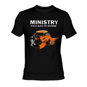 Ministry Jesus Built My Hot Rod T-Shirt