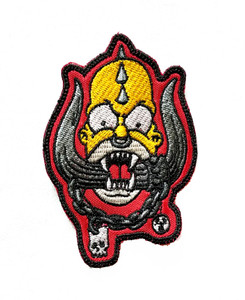 Simpson - Homerhead 3x4" Embroidered Patch
