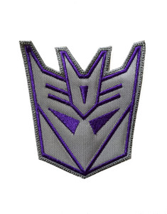 Transformers - Decepticons 3x3" Embroidered Patch